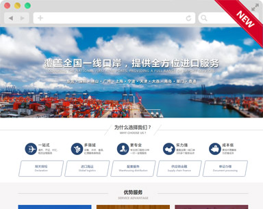 象诚进出口品牌网站建设案例